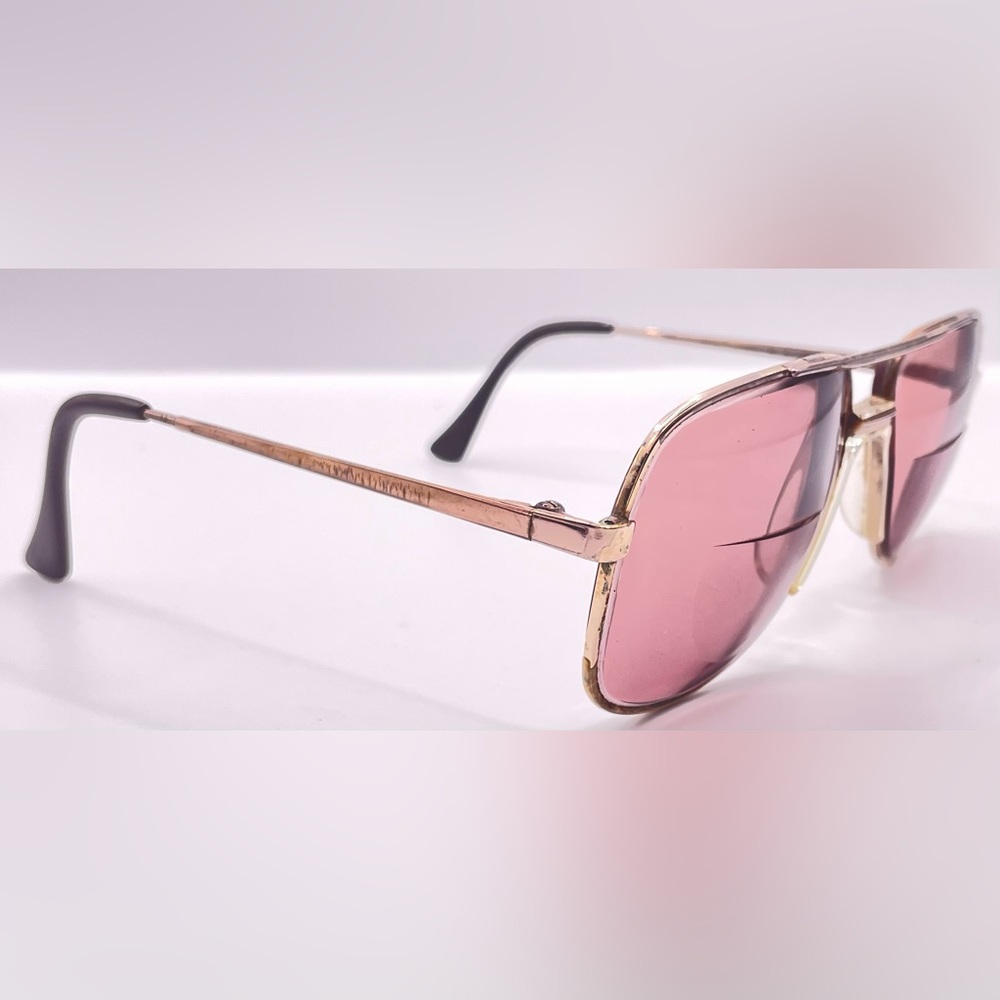 Vintage Menrad 323-106 Gold Pilot Sunglasses Frames Only